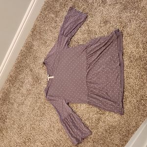 Matilda Jane Polka Dot Bell Sleeve Top